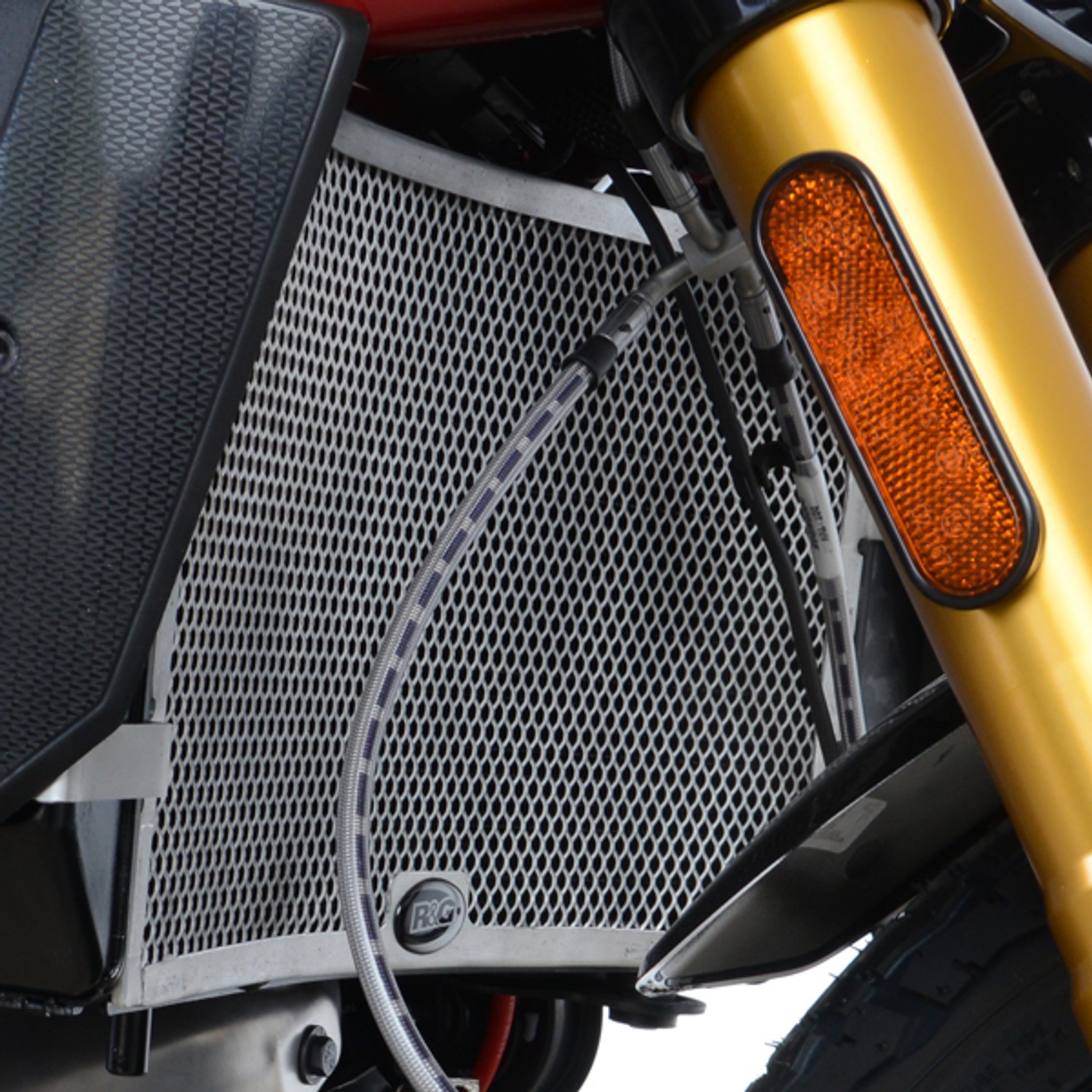 R&G Racing Radiator Guard for the Indian FTR 1200/S '19-'22 R&G Racing Radiator Guard for the Indian FTR 1200/S '19-'22